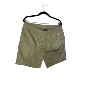 Men's‎ Spark Utility Shorts Size 36 Sage Green Casual Comfort Elastic Waist NWT